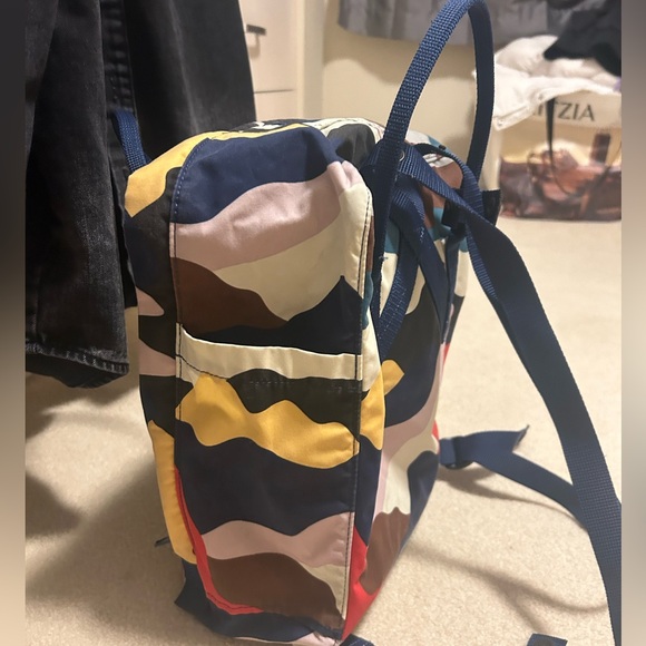 Unused Fjallraven Kanken rainbow camo backpack. Summer landscape - Picture 5 of 7
